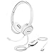 Mpow 071-Upgraded Durability Version, USB Headset with 3.5mm Jack, Lightweight Computer Headset with Noise Cancelling Microphone, Comfy Earmuffs, Wired Headphones for PC, Skype, Phone