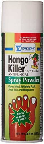 Hongo Killer antifungal spray powder - 4.6 Oz by EFFICIENT LABORATORIES INC