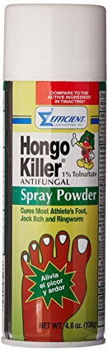 Hongo Killer antifungal spray powder - 4.6 Oz by EFFICIENT LABORATORIES INC