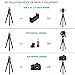 Phone Tripod,Portable Cell Phone Tripod Stand with Wireless Remote and Flexible Tripod Stand for Selfies/Vlogging/Photography,Compatible with iPhone/Android Phone,Sports Camera GoPro
