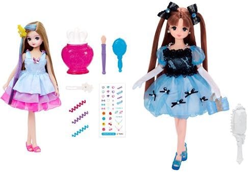 Amazon リカちゃん キラメイク つばさちゃん キラメイク ドレス マシュマロリボンパーティーセット 人形 ドール おもちゃ