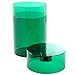 Coffeevac 1LB – Patented Airtight Container | Multi-use Vacuum Container Works as Smell Proof Containers for Ground Coffee and Coffee Bean Containers. Green Tint.