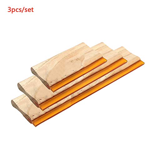 yodaliy 3Pcs 20/30/ 50cm Silk Screen Printing Ink Scraper Anti-Adhesive Screen Blade Scraper Accessories Tool for Both Graphic and Textile Applications, etc - Thumbnail 7