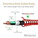 [Apple MFi Certified] Metal USB Lightning Cable, Foxsun iphone Charging Cable 5Ft/1.5M Metal Braided Lightning Cable Cords for iphone X/8/7/7Plus/6/6Plus/6S/6S Plus/5/5S/5C/SE, iPad Pro/Air/Mini (Red)