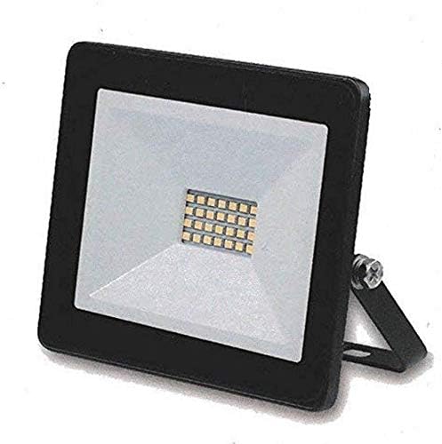 Kingavon Glass Surface IP65 LED Flood Light, Aluminium, 20 W, Black - Image 3