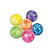 Fun Express Neon Marbleized Bouncy Balls - Bulk Set of 48 Small bouncey Balls