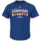 Chicago Cubs Majestic 2016 World Series Champions Caricature T-Shirt - Royal