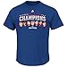 Chicago Cubs Majestic 2016 World Series Champions Caricature T-Shirt - Royal