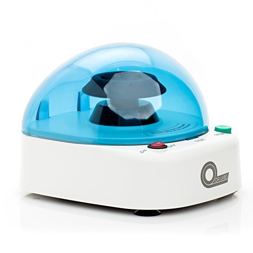 10,000 RPM Mini Centrifuge, Includes 6Place Micro Tube Rotor and 16Place PCR Strip Rotor