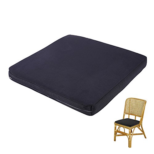 Happyyous Memory Foam Nonslip Chair Seat Cushion Pad Mat-14″ X 14″(36x36cm)-Premium  ...