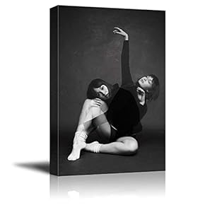 Canvas Wall Art - Abstract Art - Modern Home Art Stretched and Framed Ready to Hang - 12x18 inches