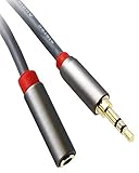 3.5mm Aux Headphone Extension Cable 25 Feet (7.6 Meters) 3.5mm Male to Female Stereo Audio Extension Cable 25ft (7.6M) for Car, Stereo, iPhone, Smartphone or Any Audio Device CNE44459