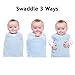 HALO Micro Fleece SleepSack Swaddle Wearable Blanket, Diamond, Newborn