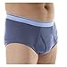 Wearever Incontinence Underwear for Men - Reusable & Washable Men's Bladder Control Briefs with Regular Absorbency - Leak Proof Underwear 150 ml (Pack of 3) Gray XL