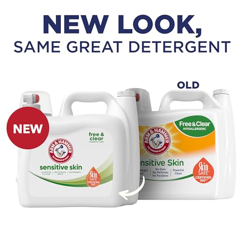 ARM & HAMMER Sensitive Skin Free & Clear Liquid Laundry Detergent photo 10