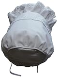 N'Ice Caps Baby Girls Closed Back Bonnet with Piping