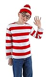 elope Where's Waldo Kid's Large/X-Large Costume Kit