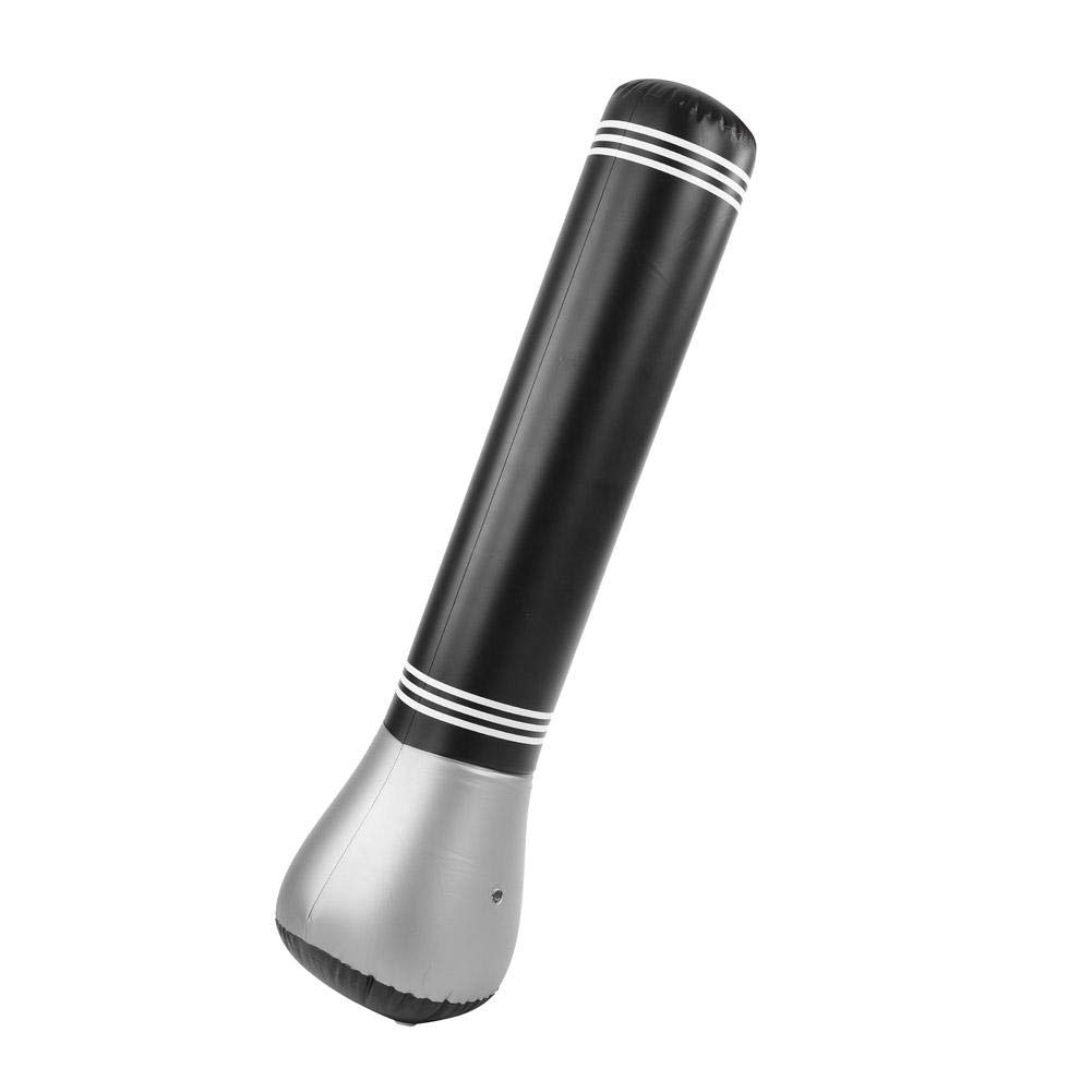 Keenso Inflatable Boxing Bag, Inflatable Boxing Punching Kick Training Tumbler Bag Pressure Relief Accessory