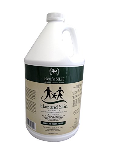 Espana Silk ESP1125P 135.28 oz Protein Detangler Protectant Spray with Sunscreen, 4 L