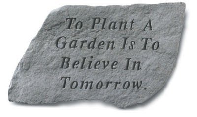 Kay Berry Inc To Plant a Garden is to Believe in Tomorrow Wall DÃ©cor, Multicolor