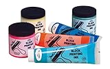 Sax True Flow Water Soluble Block Printing Ink - 5 Ounce Tube - Orange