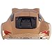 For iPhone 6 Plus iPhone 6S Plus, WwWSuppliers 3D American Muscle Edition Luxury Race Sports Automobile Car Case Kick-Stand Hard Protective Cover Estuche Funda (Champagne Gold Bronze)
