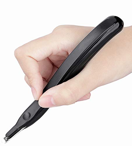 3 PCS Professional Magnetic Staple Remover Puller Rubberized Staples Remover Staple Removal Tool for School Office Home (Black) - Thumbnail 5