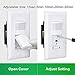 LIT-PaTH PIR Motion Sensor Light Switch Wall Switch for Indoor Use – Vacancy & Occupancy Modes, Neutral Wire Required, 3 Way, UL and Title 24 Rated, 2-Pack