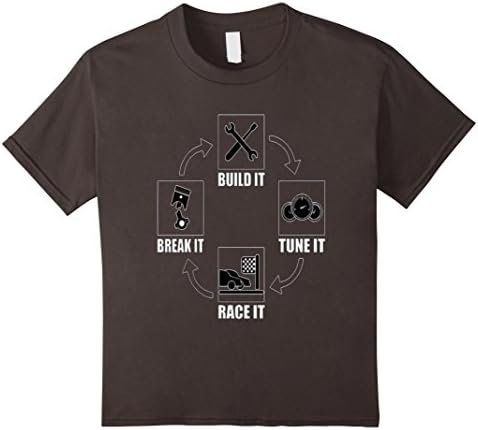 Kids RACER LIFE JDM HELLA FLUSH T SHIRT TUNING 12 Asphalt
