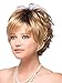 Menoqi Blonde Wigs for Women Short Curly Blond Hair Wigs Synthetic Charming Ladies Wig WIG022G