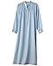 National Brushed Back Satin Nightgown - Misses, Womens