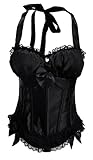 Alivila.Y Fashion Womens Vintage Sexy Removable Spaghetti Strap Bowknot Corset