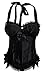 Alivila.Y Fashion Womens Vintage Sexy Removable Spaghetti Strap Bowknot Corset