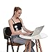 Hands-Free Pumping Bra Adjustable Breast-Pumps Holding Bra by Momcozy - Suitable for Breastfeeding-Pumps by Medela, Lansinoh, Philips AVENT, Bellema, Spectra, Evenflo and more, Black, Medium
