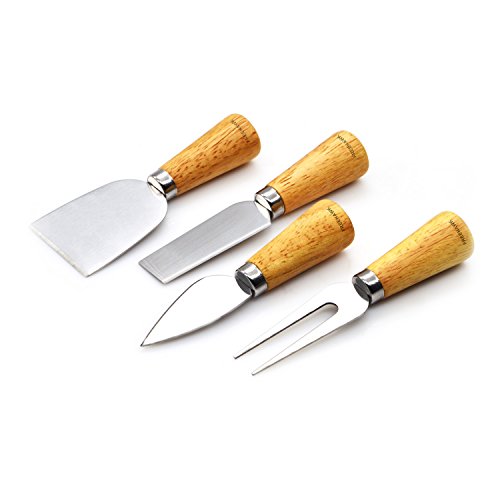 1 Freehawk+Pieces+Cheese+Knives+Stainless