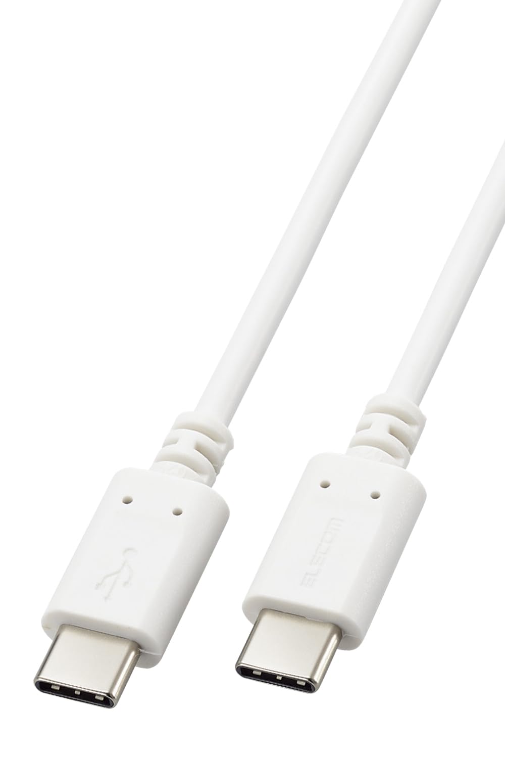 エレコム USB Type-C ケーブル [ USB-C & USB-C ] 60W USB PD対応 1m 【 Macbook iPad Xperia Galaxy AQUOS OPPO Pixel 等対応】 ホワイト 【iPhone 16 シリーズ 対応検証済】 MPA-CCEC10WH商品画像
