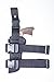 OUTBAGS USA - NTAC10 - Nylon Drop Leg Thigh Holster with Bullet Shell Loops. Fits most 6