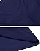 Feager Women's Chiffon Sleeveless V Neck Flowy Tee Tank Tops Blue XL