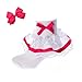 DressForLess Pretty Girls Socks with Lace and Ribbon