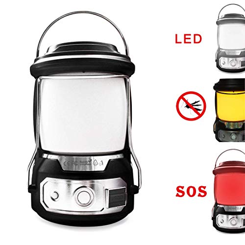seenlast Rechargeable Camping Lanterns Flashlight Super Bright Lanterns 5200mAh Power Bank with USB Cable Suitable for Camping, Hiking, Outdoor Recreations - Thumbnail 7
