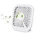 Portable Fan, Small Personal USB powered Desk Fan, Ultra-Thin Fan, Lightweight Portable Fan, Mini Cooling Fan, Powerful Desktop Fan, Strong Wind Fan, 3 Speeds & Quiet Operation (2021 Upgraded Version)