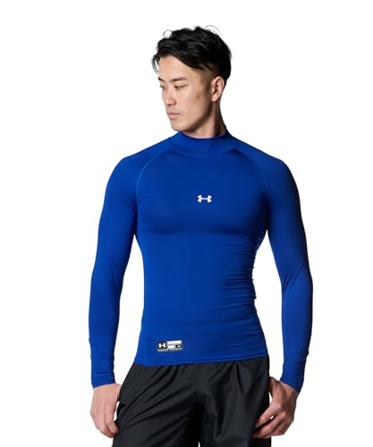 [アンダーアーマー] UA HG ARMOUR COMP LS MOCK PK Mens メンズ 400 日本 XXL (日本サイズ3L相当)