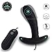Zemalia Sally Vibrating Silicone Anal Vibrators Adult Sex Toys Vibe for Men or Couples G-Spot Stimulator for Female Masturbation Discreet Package(Black)