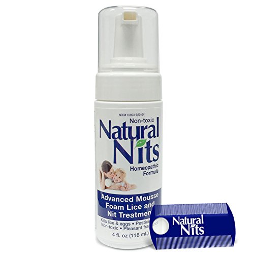Natural Nits Lice Treatment Foam Shampoo **All Natural Enzymes