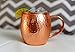 Alchemade Nickel Lined Copper Moscow Mule Mugs - 16 Oz Hammered Copper Barrel Mug Cup For Mules, Cocktails, Or Your Favorite Beverage - Keeps Drinks Colder, Longer