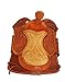 AJ Tack Wholesale Miniature Horse Saddle Genuine Tooled Leather 5″ Seat Western Novelty Gift Brownthumb 1