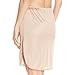 Vassarette Women's Tailored Anti-Static Half Slip 11122, Vass Latte-20 Inch, Large