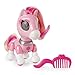 Zoomer Zupps Pretty Ponies, Sugar, Series 1 Interactive Pony with Lights, Sounds and Sensors