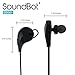 SoundBot SB561 Stereo Bluetooth 4.0 Sports Active Wireless Headset High-Performance Earbud Earphone w/ 7Days of Standby time, 6Hrs of Talk or Music Streaming Playback Time, & Crystal Clear Voice