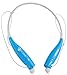 Universal Bluetooth Neckband Headphones S Gear -HV-Digitial 800 Wireless Headset Sweatproof Running Gym Exercise Stereo Earphones Noise Cancelling Earbuds Cordless SKYBLUE
